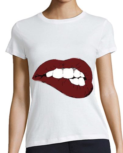 Camiseta mujer Mouth - latostadora.com - Modalova