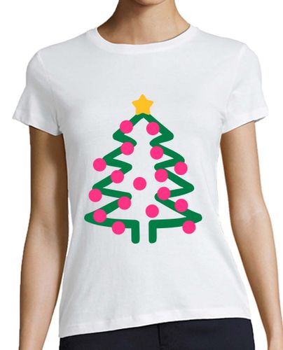 Camiseta Mujer Manga Corta árbol de navidad laTostadora - latostadora.com - Modalova