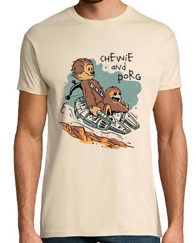 Camiseta chewie y porg - latostadora.com - Modalova