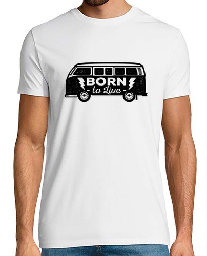 Camiseta hombre - van nacido para vivir - latostadora.com - Modalova