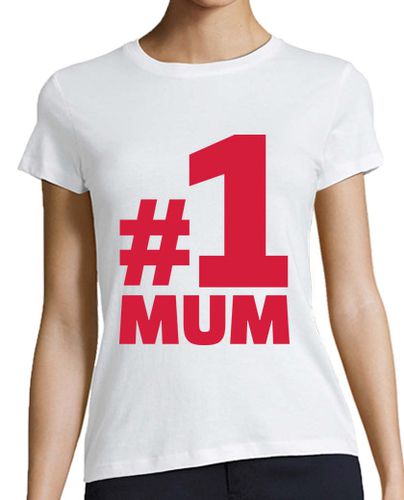 Camiseta mujer número no. 1 mamá - latostadora.com - Modalova