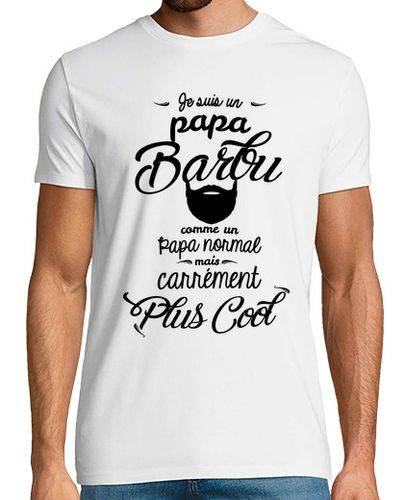 Camiseta papá con barba laTostadora - latostadora.com - Modalova