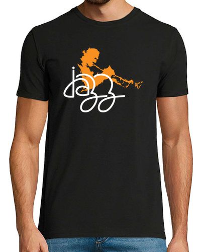 Camiseta Hombre Manga Corta músico de trompeta de jazz laTostadora - latostadora.com - Modalova