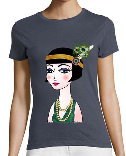 Camiseta Mujer Manga Corta Camiseta Lady Años 20 laTostadora - latostadora.com - Modalova