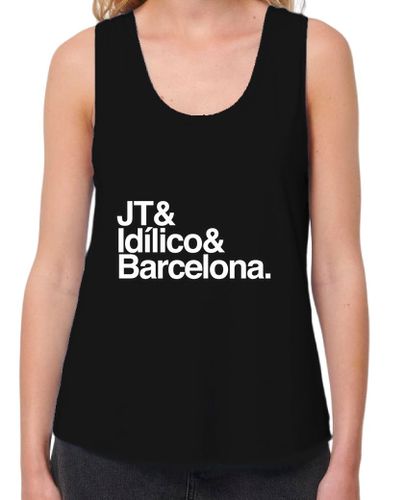 Camiseta mujer JT letra blanca - latostadora.com - Modalova