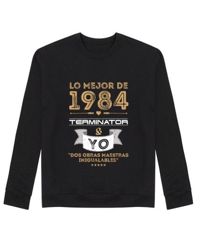 Sudadera Sin Capucha Unisex 1984 Terminator & Yo laTostadora - latostadora.com - Modalova