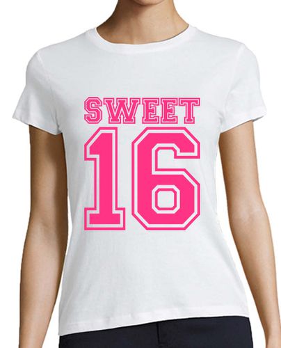 Camiseta mujer dulce 16 cumpleaños - latostadora.com - Modalova