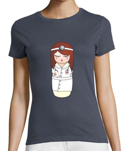 Camiseta mujer Camiseta Kokeshi doctora - latostadora.com - Modalova
