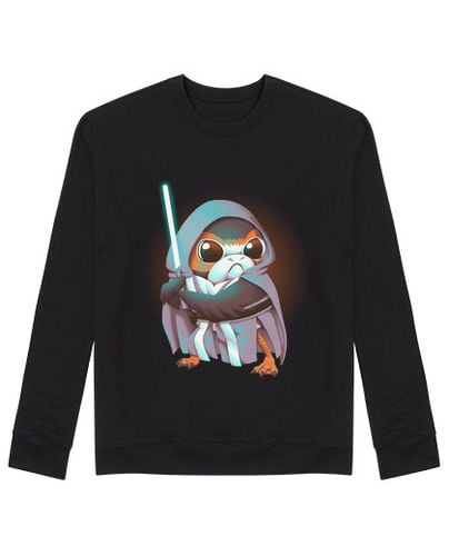 Sudadera Sin Capucha Unisex El Último Porg - Maestro Jedi, Fuerza laTostadora - latostadora.com - Modalova