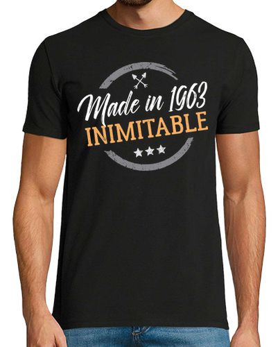 Camiseta Made in 1963 Inimitable - latostadora.com - Modalova