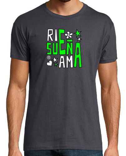 Camiseta RIE, SUEÑA, AMA - latostadora.com - Modalova