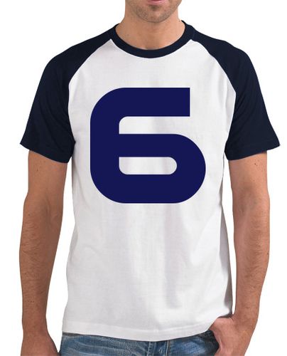 Camiseta Hombre Estilo Béisbol número 6 laTostadora - latostadora.com - Modalova