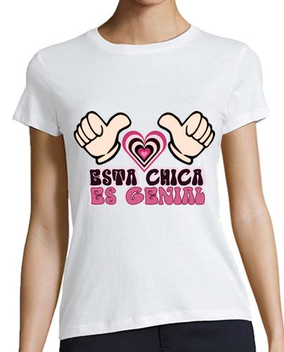 Camiseta mujer Sólo para chicas geniales. La Tostadora - latostadora.com - Modalova
