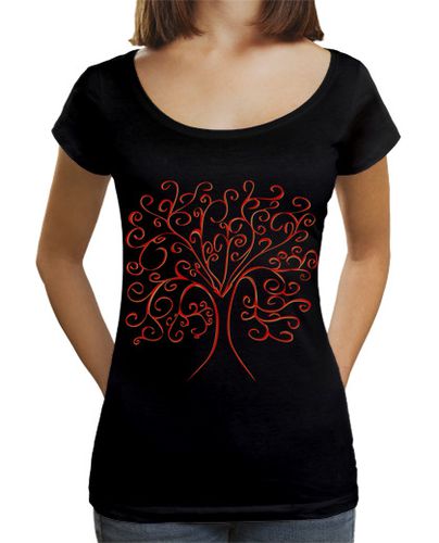 Camiseta mujer árbol de la vida de colores - latostadora.com - Modalova