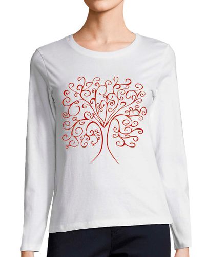 Camiseta Mujer Manga Larga árbol de la vida de colores 1 laTostadora - latostadora.com - Modalova