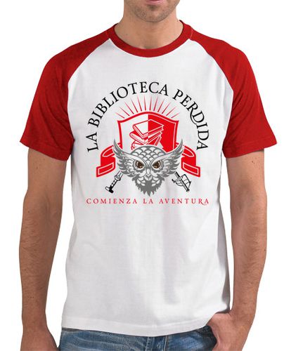 Camiseta Hombre Estilo Béisbol Camiseta LBP - Hombre, blanca y roja laTostadora - latostadora.com - Modalova