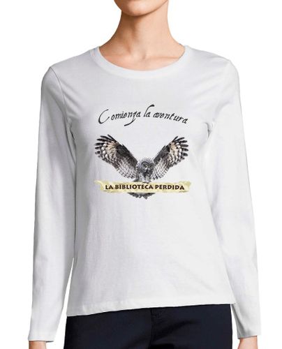 Camiseta Mujer Manga Larga Camiseta LBP - Mujer, manga larga, blanco laTostadora - latostadora.com - Modalova