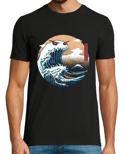 Camiseta Hombre Manga Corta el gran monstruo de la camisa kanagawa para hombre laTostadora - latostadora.com - Modalova