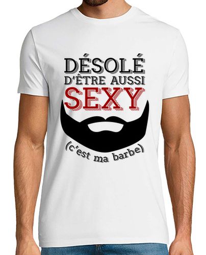 Camiseta barba atractiva del regalo del humor - latostadora.com - Modalova