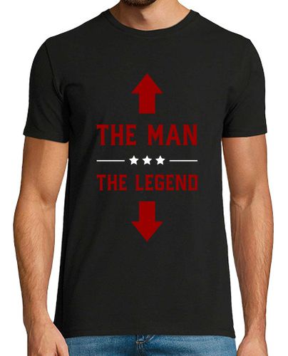Camiseta el hombre la leyenda de la camiseta del humor - latostadora.com - Modalova