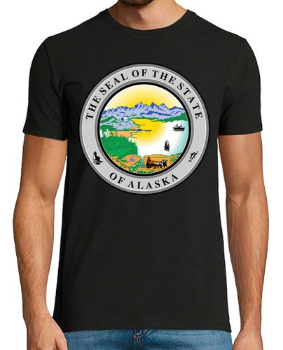 Camiseta sello estatal de alaska - latostadora.com - Modalova