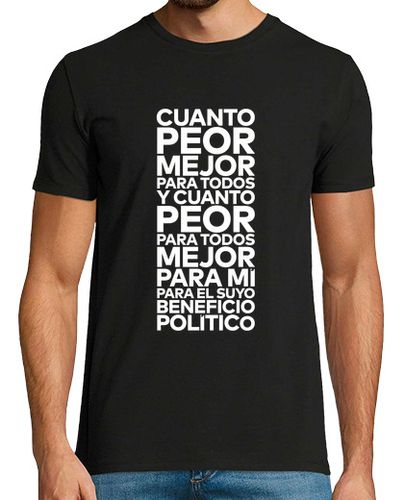 Camiseta Cuanto peor mejor - latostadora.com - Modalova