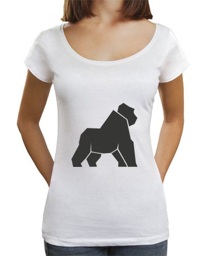 Camiseta mujer Gorila geométrico - latostadora.com - Modalova