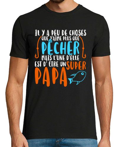 Camiseta Hombre Manga Corta gran papá del pescador laTostadora - latostadora.com - Modalova