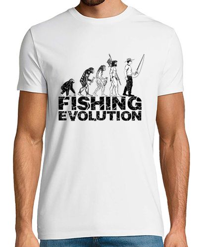 Camiseta regalo de la pesca evolución - latostadora.com - Modalova