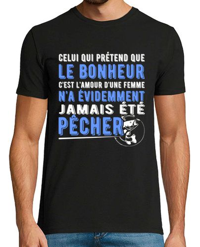 Camiseta la felicidad de la pesca - latostadora.com - Modalova