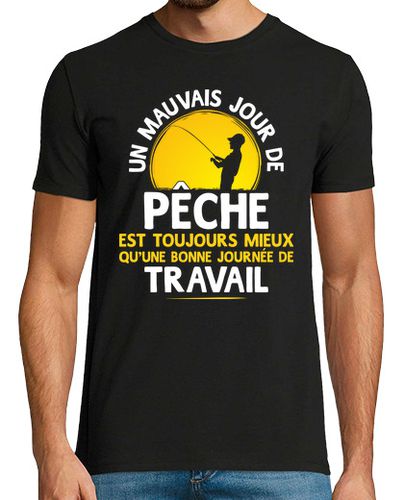 Camiseta Hombre Manga Corta Regalo de trabajo o la pesca laTostadora - latostadora.com - Modalova