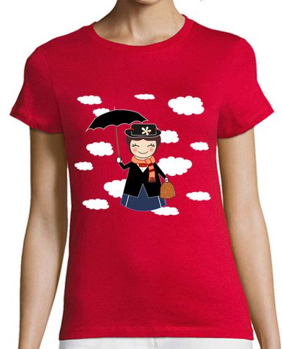 Camiseta mujer Kokeshi Mary Poppins - latostadora.com - Modalova