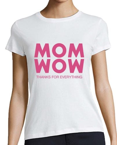 Camiseta Mujer Manga Corta Mom, Wow laTostadora - latostadora.com - Modalova