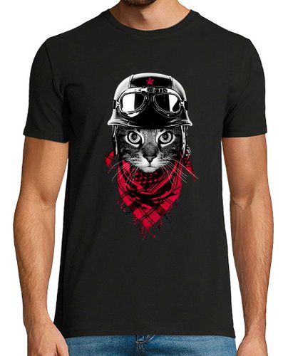 Camiseta Hombre Manga Corta gato aventurero laTostadora - latostadora.com - Modalova