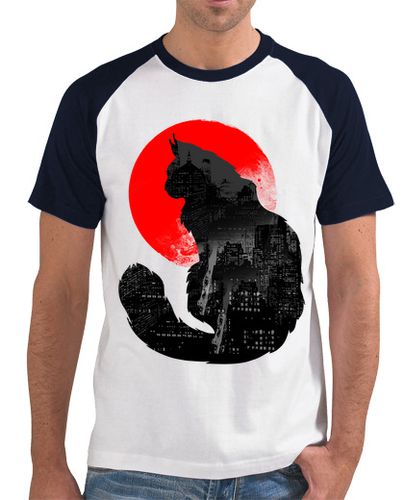 Camiseta Hombre Estilo Béisbol gato urbano laTostadora - latostadora.com - Modalova