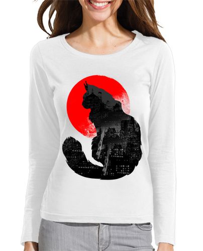 Camiseta mujer gato urbano - latostadora.com - Modalova