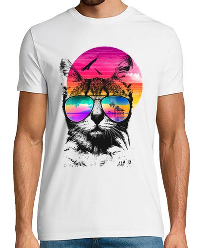 Camiseta Hombre Manga Corta gato de verano laTostadora - latostadora.com - Modalova