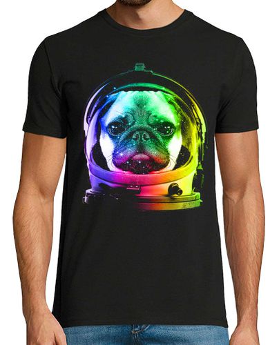 Camiseta Hombre Manga Corta astronauta pug laTostadora - latostadora.com - Modalova