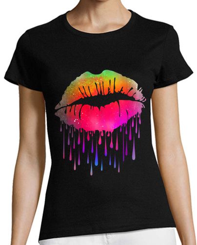 Camiseta mujer labios como azúcar - latostadora.com - Modalova