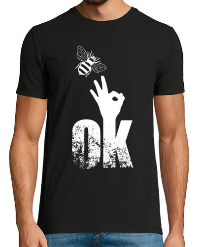 Camiseta abeja ok dedo arriba signo positivo act - latostadora.com - Modalova