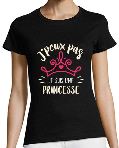 Camiseta Mujer Manga Corta No puedo princesa laTostadora - latostadora.com - Modalova