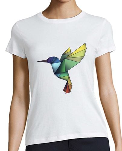 Camiseta Mujer Manga Corta Colibrí prisma M laTostadora - latostadora.com - Modalova