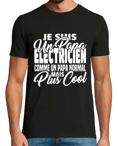 Camiseta electricista padre pero más frío - latostadora.com - Modalova