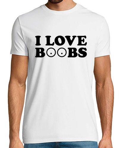 Camiseta I Love Boobs - latostadora.com - Modalova