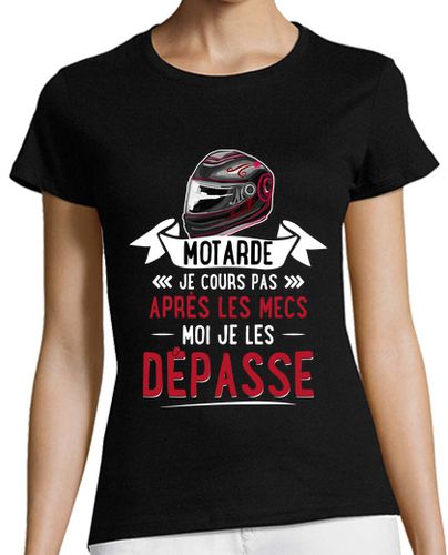 Camiseta mujer motorista excede - latostadora.com - Modalova