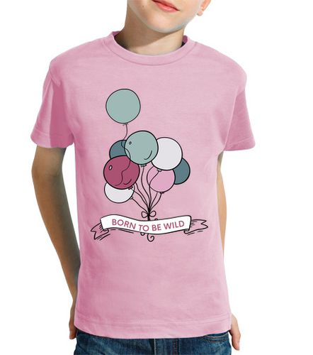 Camiseta Niño Manga Corta Camiseta - Globos libres laTostadora - latostadora.com - Modalova