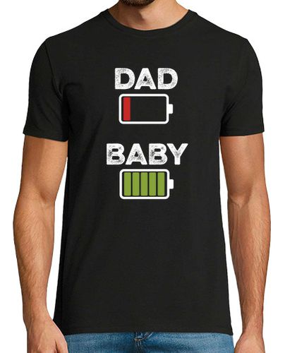 Camiseta DAD BABY, color, negra - latostadora.com - Modalova
