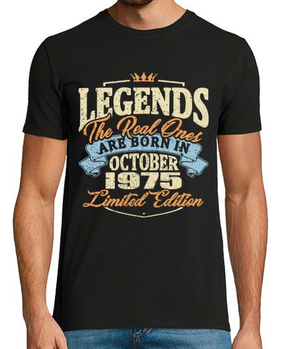 Camiseta nacido en octubre de 1975 - latostadora.com - Modalova