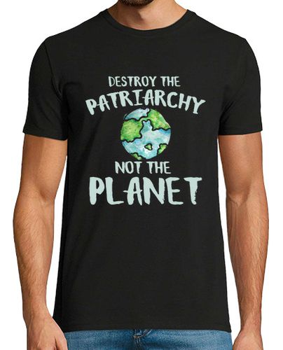 Camiseta destruir el patriarcado, no el planeta - latostadora.com - Modalova