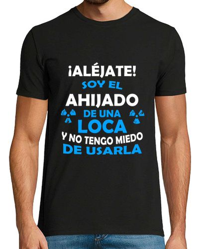 Camiseta Hombre Manga Corta Aljéjate ahijado de Tía Loca chico laTostadora - latostadora.com - Modalova